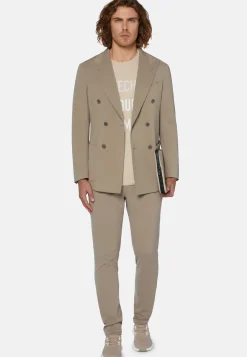 B Tech Double-Breasted Jacket In Nylon|Boggi Milano Store