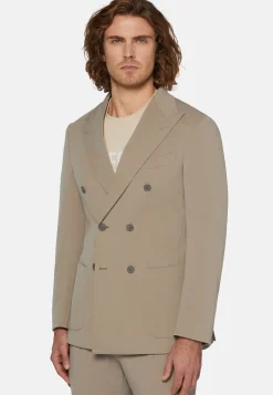 B Tech Double-Breasted Jacket In Nylon|Boggi Milano Store
