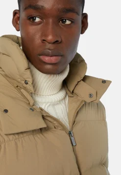 B Tech Goose Down Recycled Nylon Bomber Jacket|Boggi Milano Fashion
