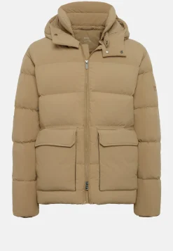 B Tech Goose Down Recycled Nylon Bomber Jacket|Boggi Milano Fashion