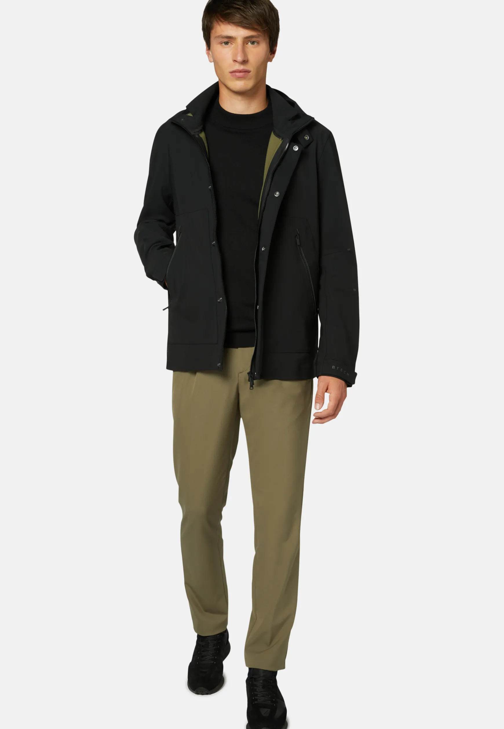 B Tech Recycled Technical Fabric Jacket|Boggi Milano Best
