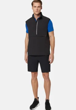 B Tech Recycled Technical Fabric Vest|Boggi Milano Flash Sale