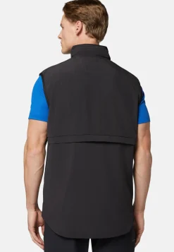 B Tech Recycled Technical Fabric Vest|Boggi Milano Flash Sale