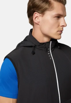 B Tech Recycled Technical Fabric Vest|Boggi Milano Flash Sale
