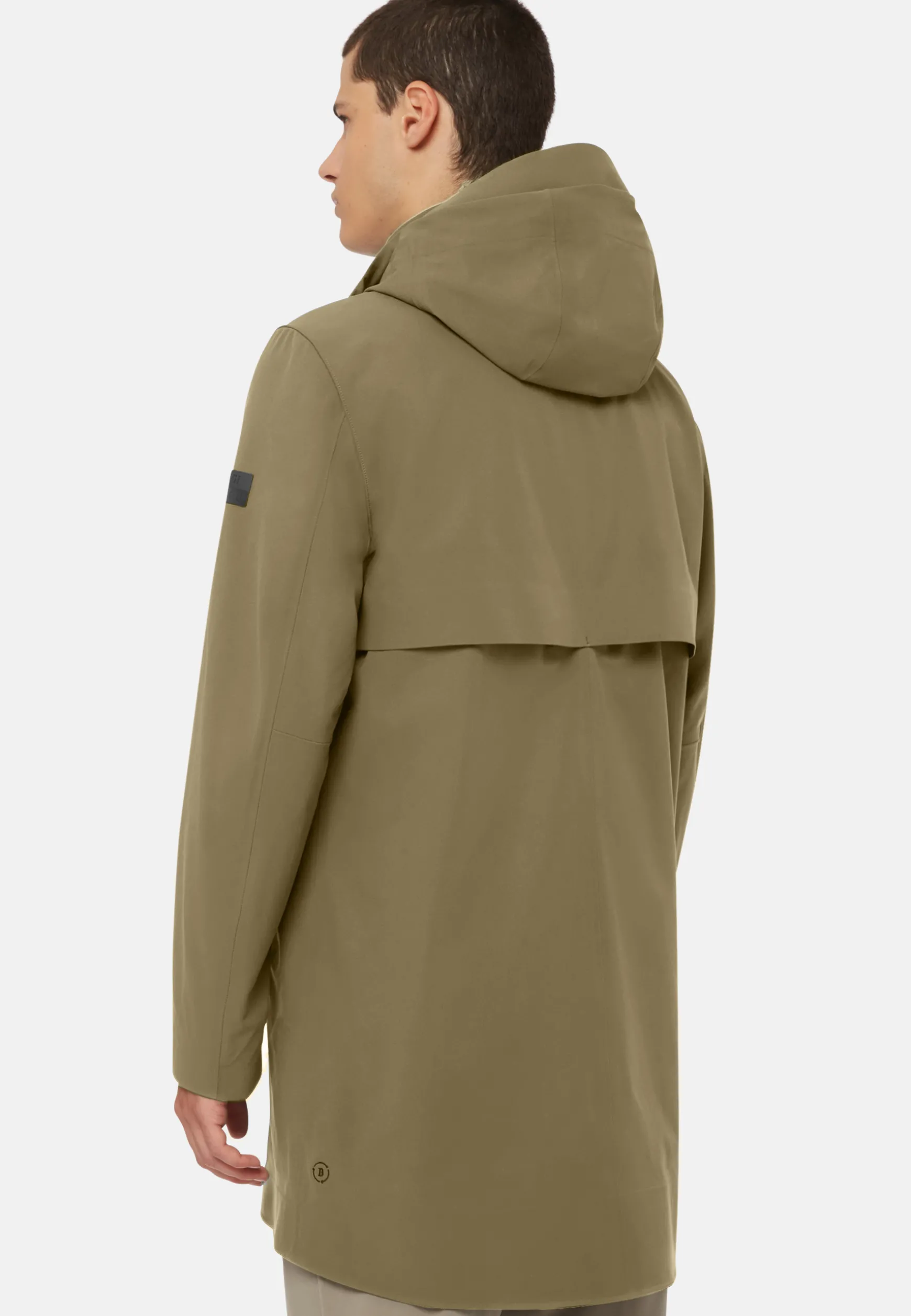 B Tech Recycled Technical Fabric Parka|Boggi Milano Shop