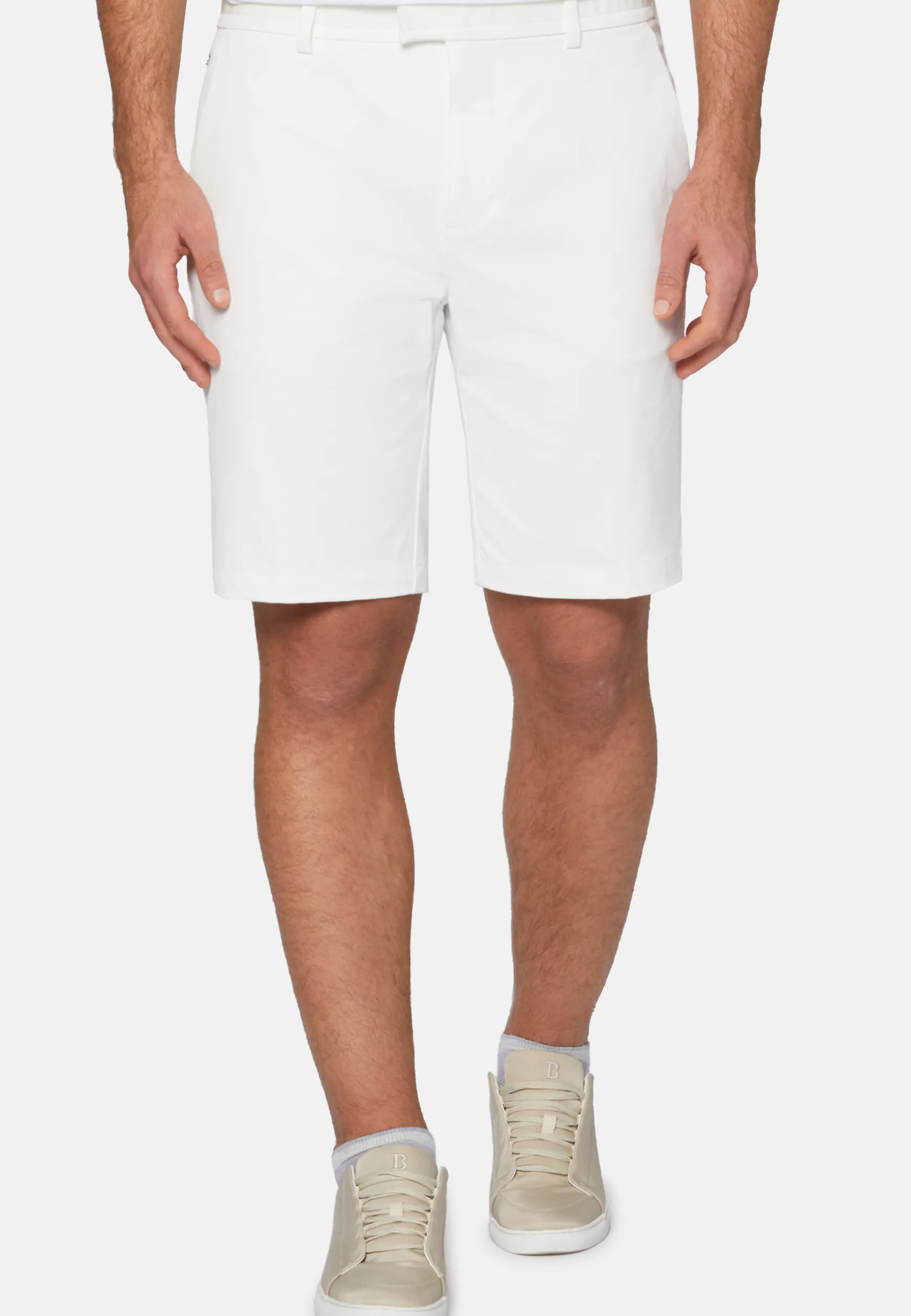 B Tech Stretch Nylon Bermuda Shorts|Boggi Milano Hot