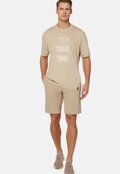 B Tech Stretch Nylon Bermuda Shorts|Boggi Milano Sale