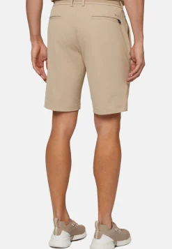 B Tech Stretch Nylon Bermuda Shorts|Boggi Milano Sale