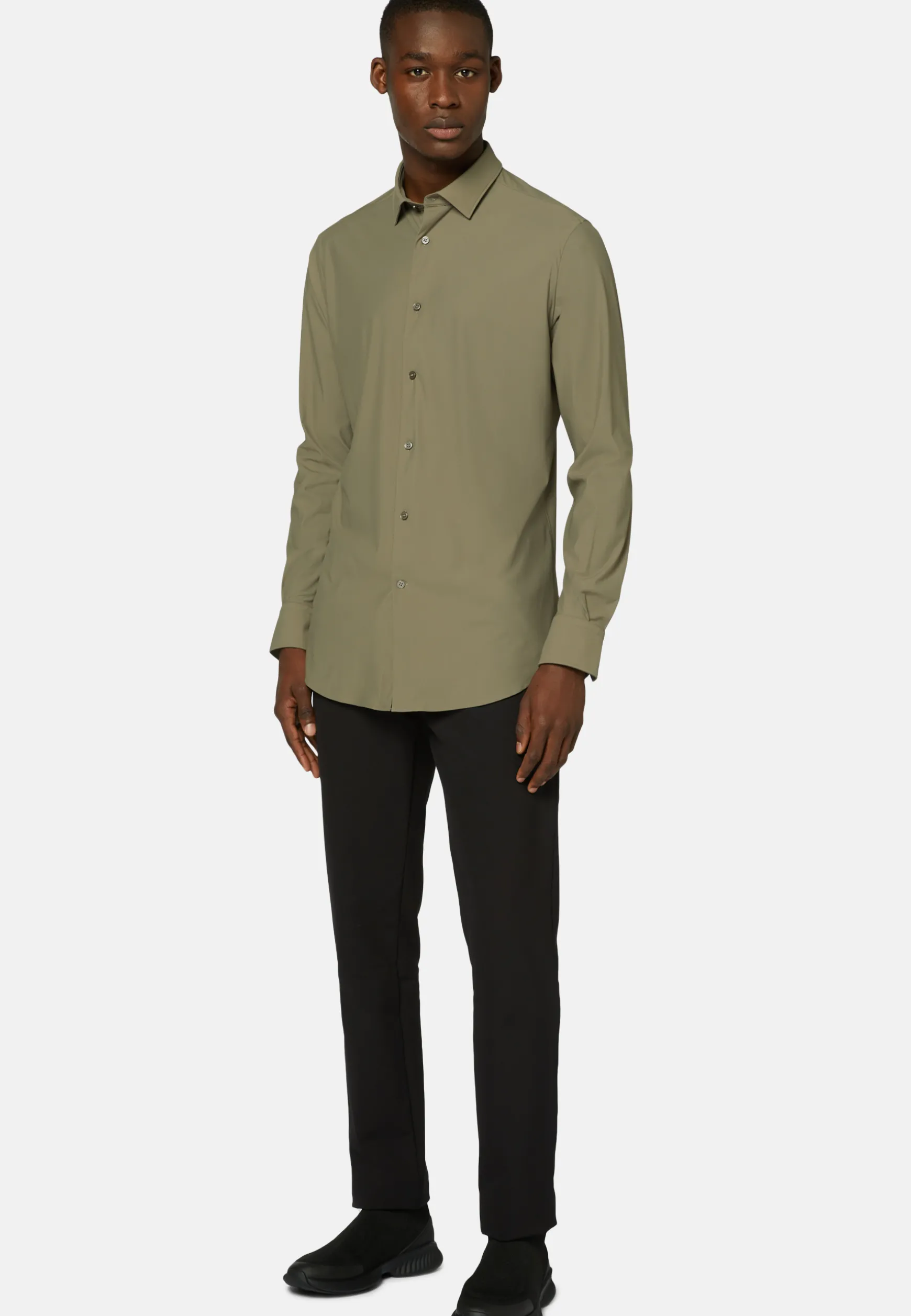 B Tech Stretch Nylon Jeans|Boggi Milano New