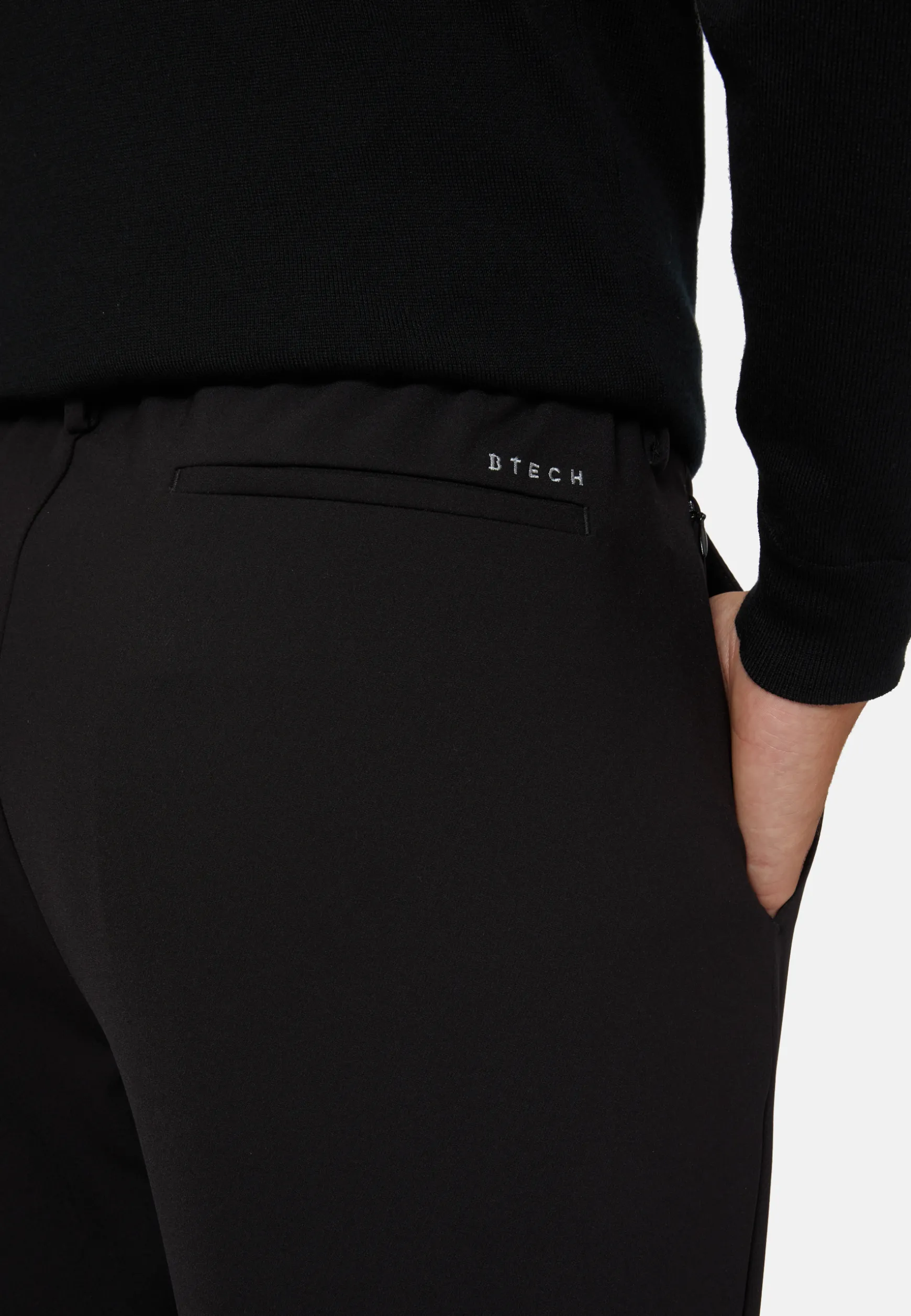 B Tech Stretch Nylon Pants|Boggi Milano Store