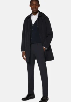 B Travel Technical Nylon Raincoat|Boggi Milano New