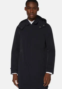 B Travel Technical Nylon Raincoat|Boggi Milano New