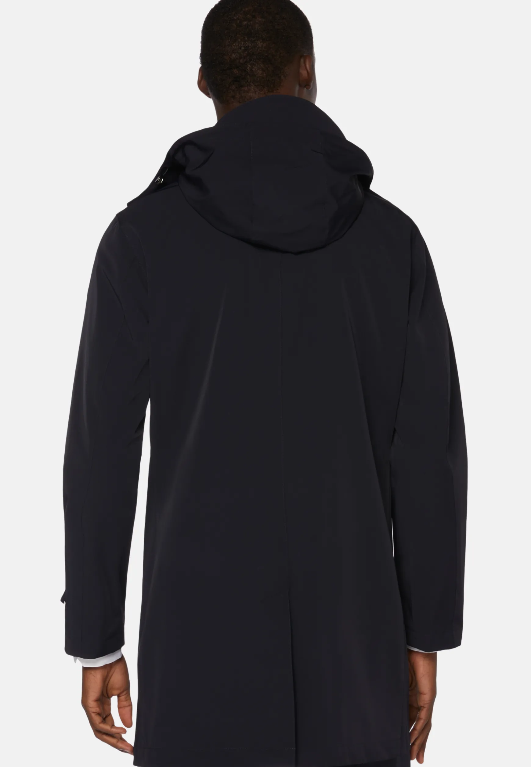 B Travel Technical Nylon Raincoat|Boggi Milano New