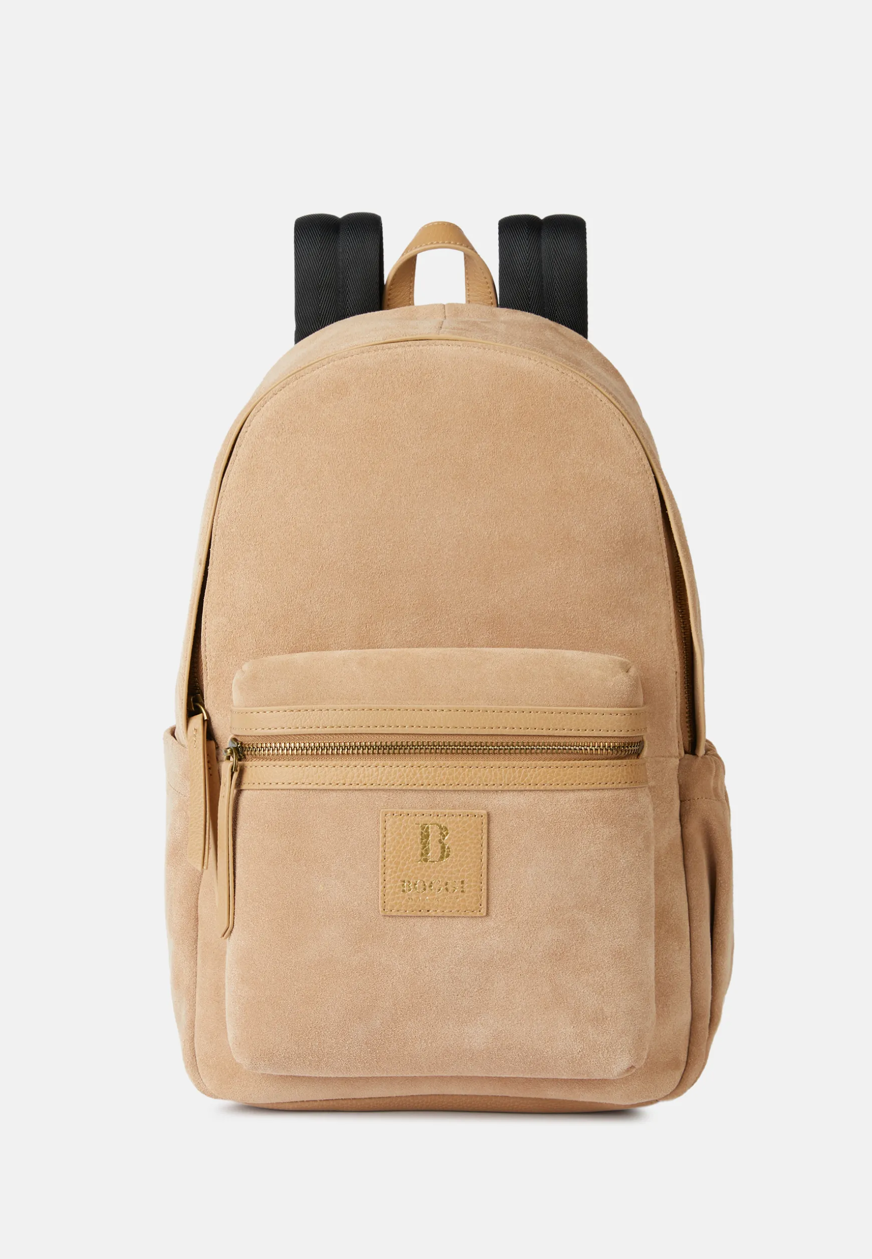 Backpack in Suede Leather|Boggi Milano Outlet