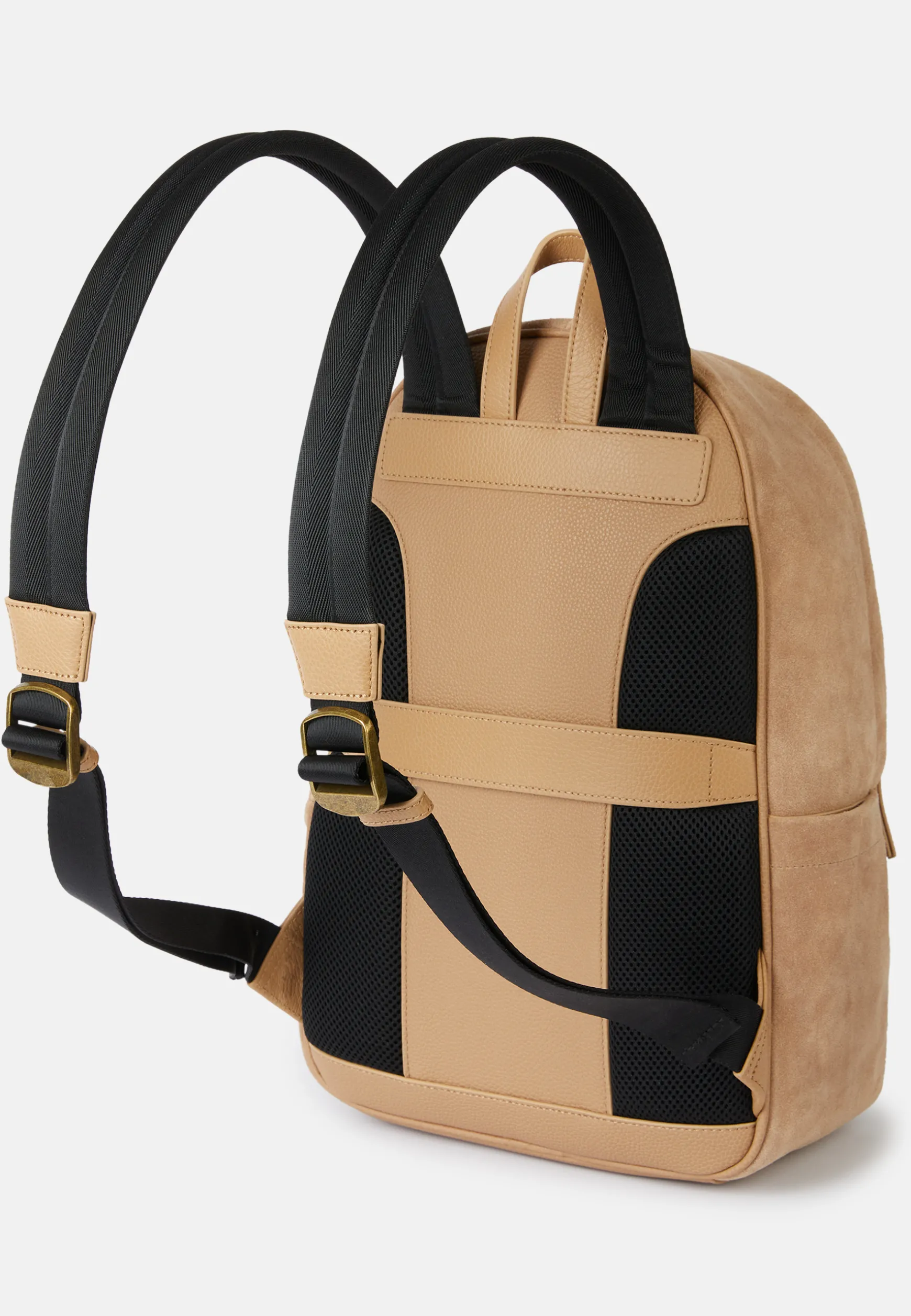 Backpack in Suede Leather|Boggi Milano Outlet