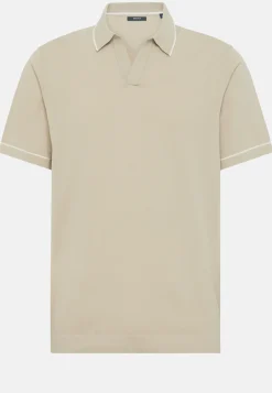 Cotton Crepe Knit Polo Shirt|Boggi Milano Flash Sale