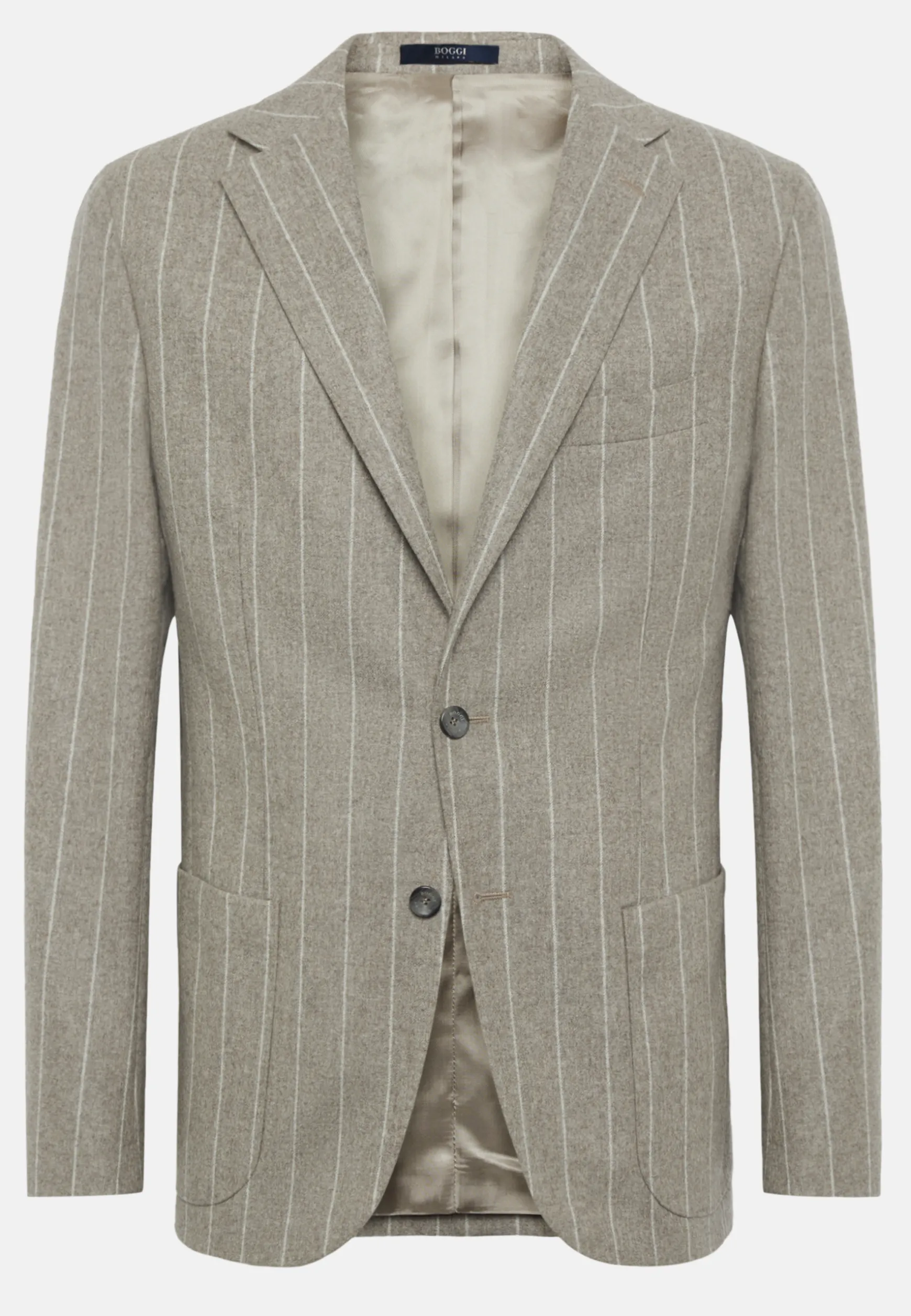 Jacket in Wool Flannel|Boggi Milano Cheap