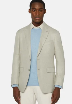Jacket In Wool, Silk And Linen|Boggi Milano Flash Sale