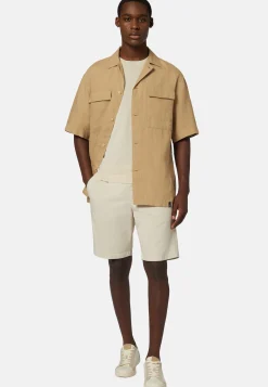 Linen Camp Overshirt|Boggi Milano Sale