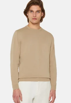 Pima Cotton Crew Neck Jumper|Boggi Milano Store