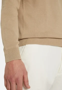 Pima Cotton Crew Neck Jumper|Boggi Milano Store