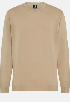 Pima Cotton Crew Neck Jumper|Boggi Milano Store