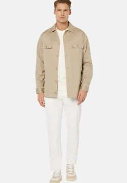 Tencel And Cotton Camp Overshirt|Boggi Milano Flash Sale