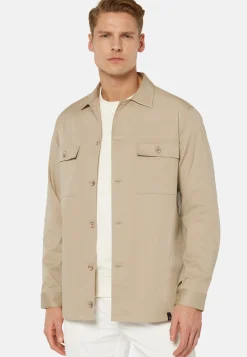 Tencel And Cotton Camp Overshirt|Boggi Milano Flash Sale