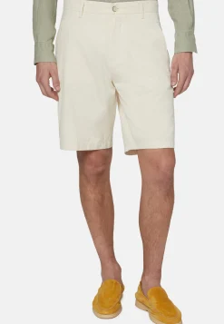 Bermuda Shorts In Hemp Cotton|Boggi Milano Hot