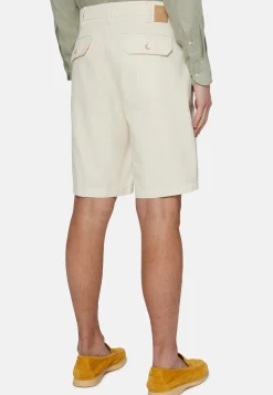 Bermuda Shorts In Hemp Cotton|Boggi Milano Hot