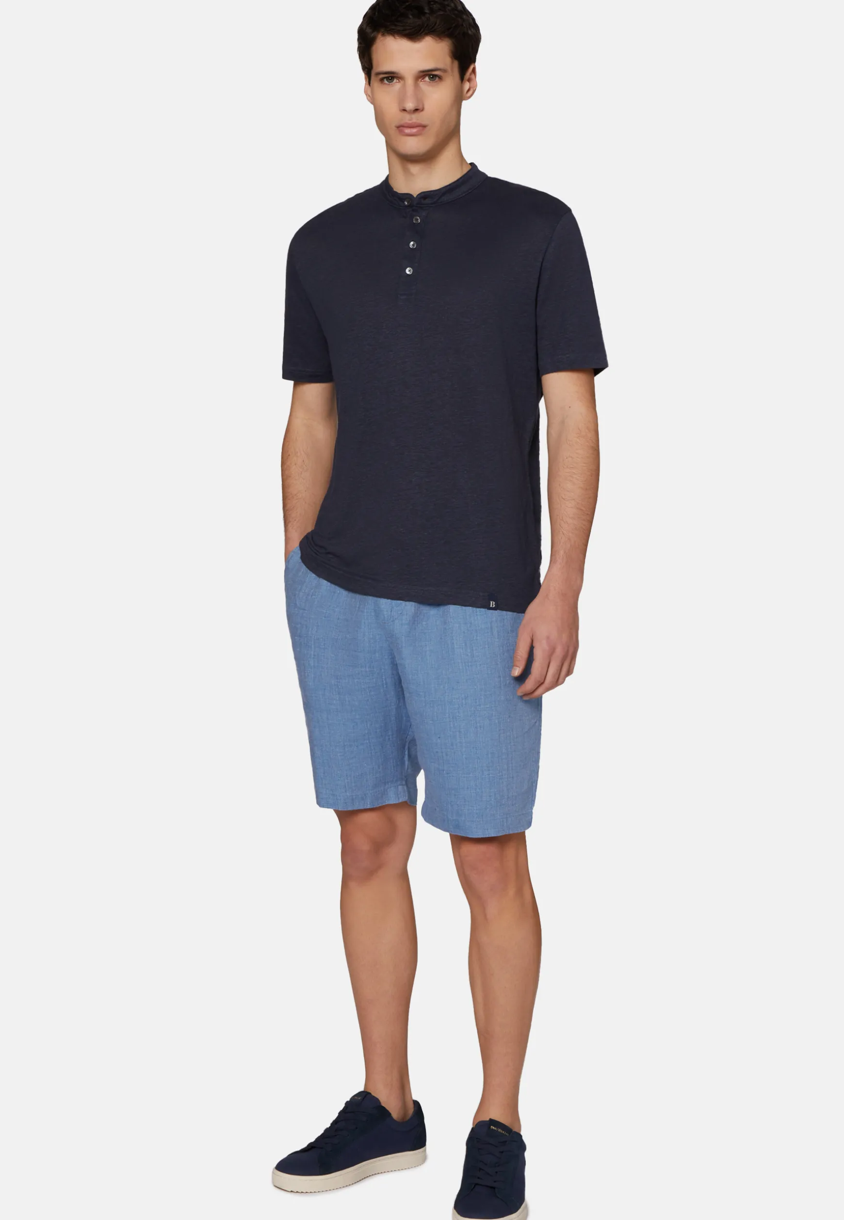 Bermudas in Linen|Boggi Milano Online