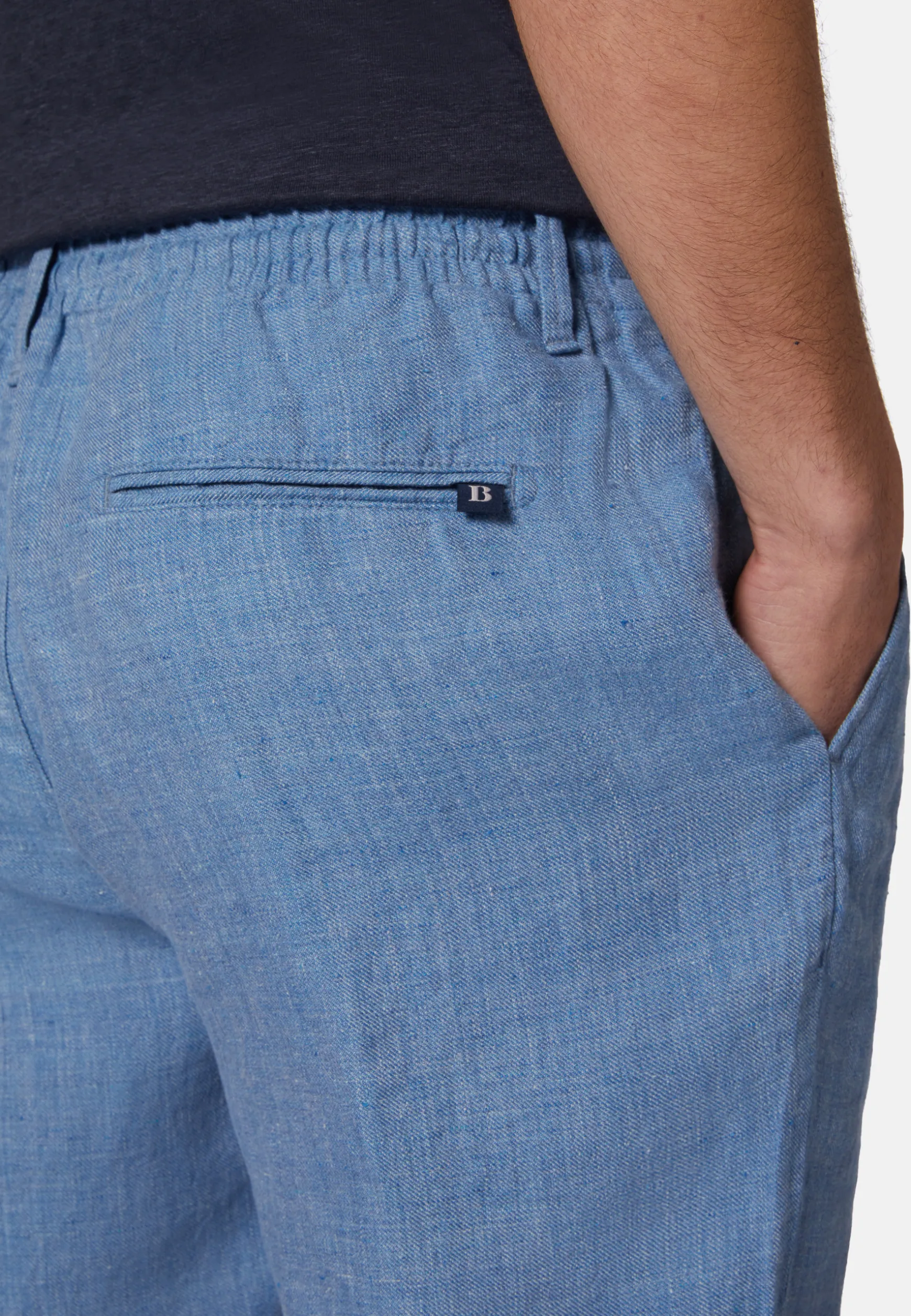 Bermudas in Linen|Boggi Milano Online