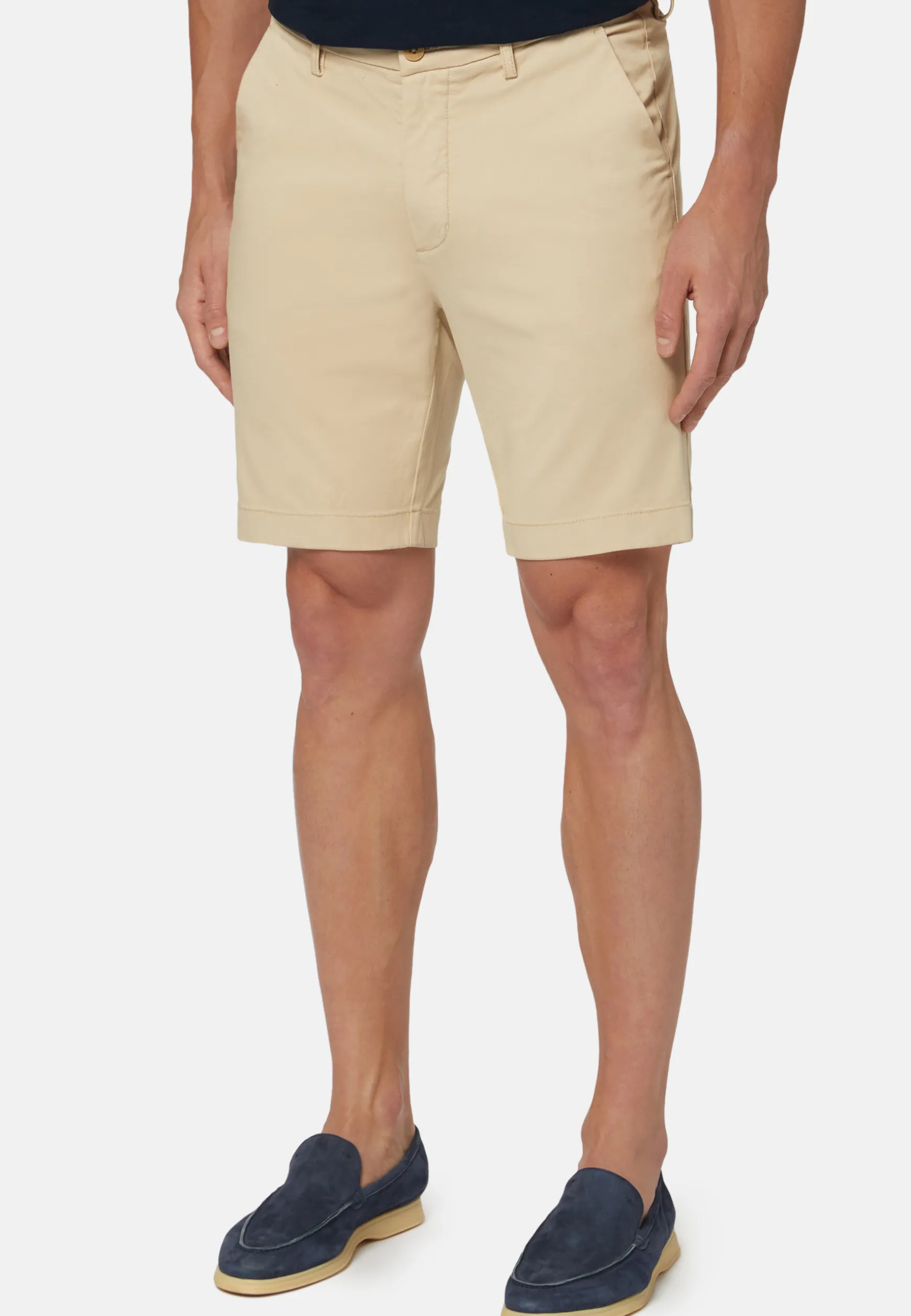Bermudas in Stretch Cotton|Boggi Milano Fashion