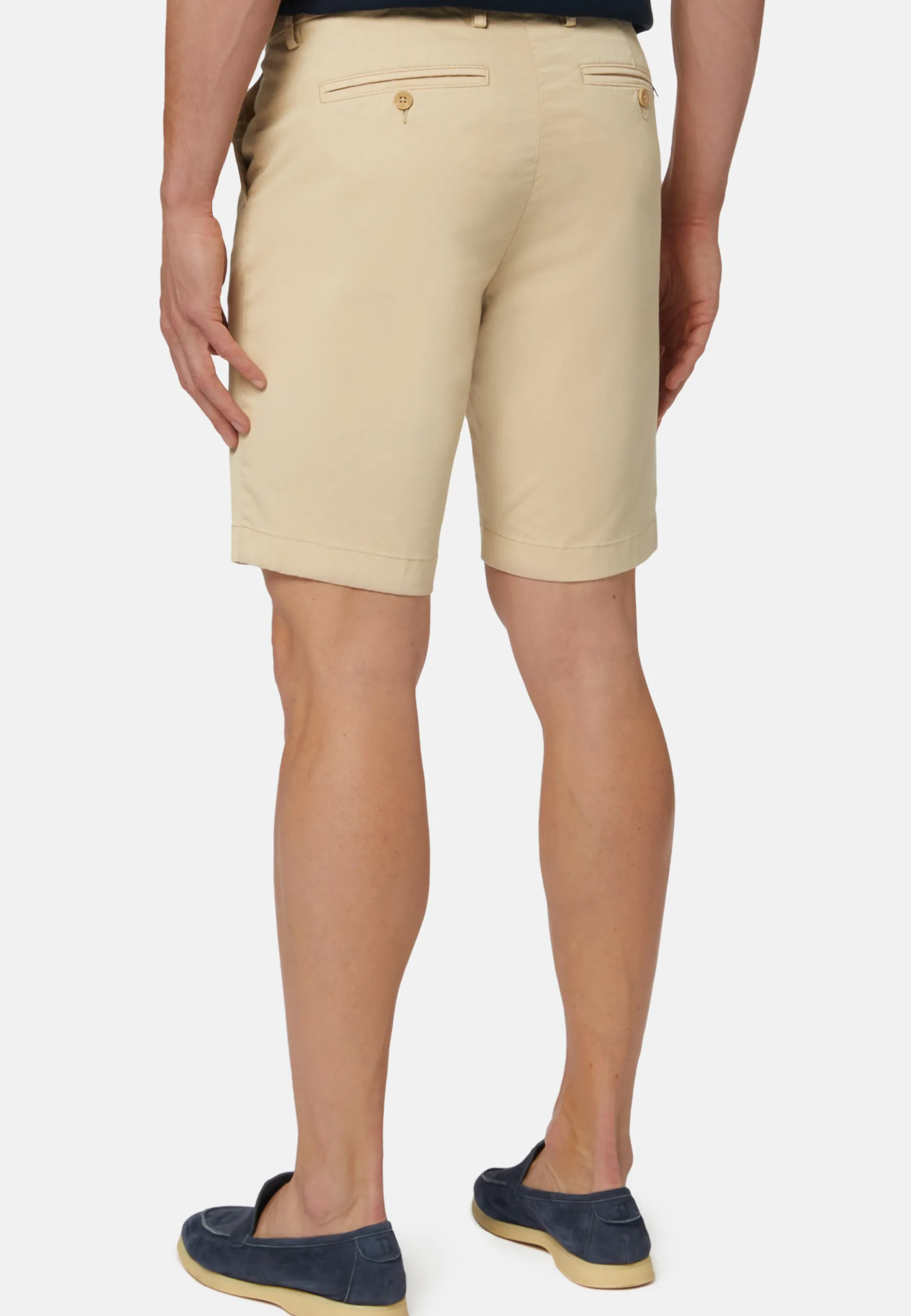 Bermudas in Stretch Cotton|Boggi Milano Fashion
