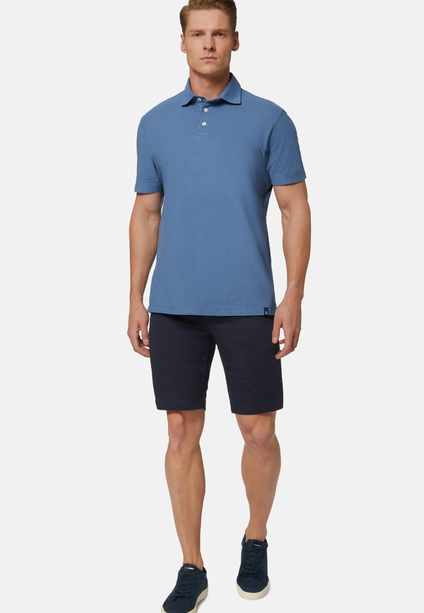Bermudas in Stretch Cotton|Boggi Milano Flash Sale