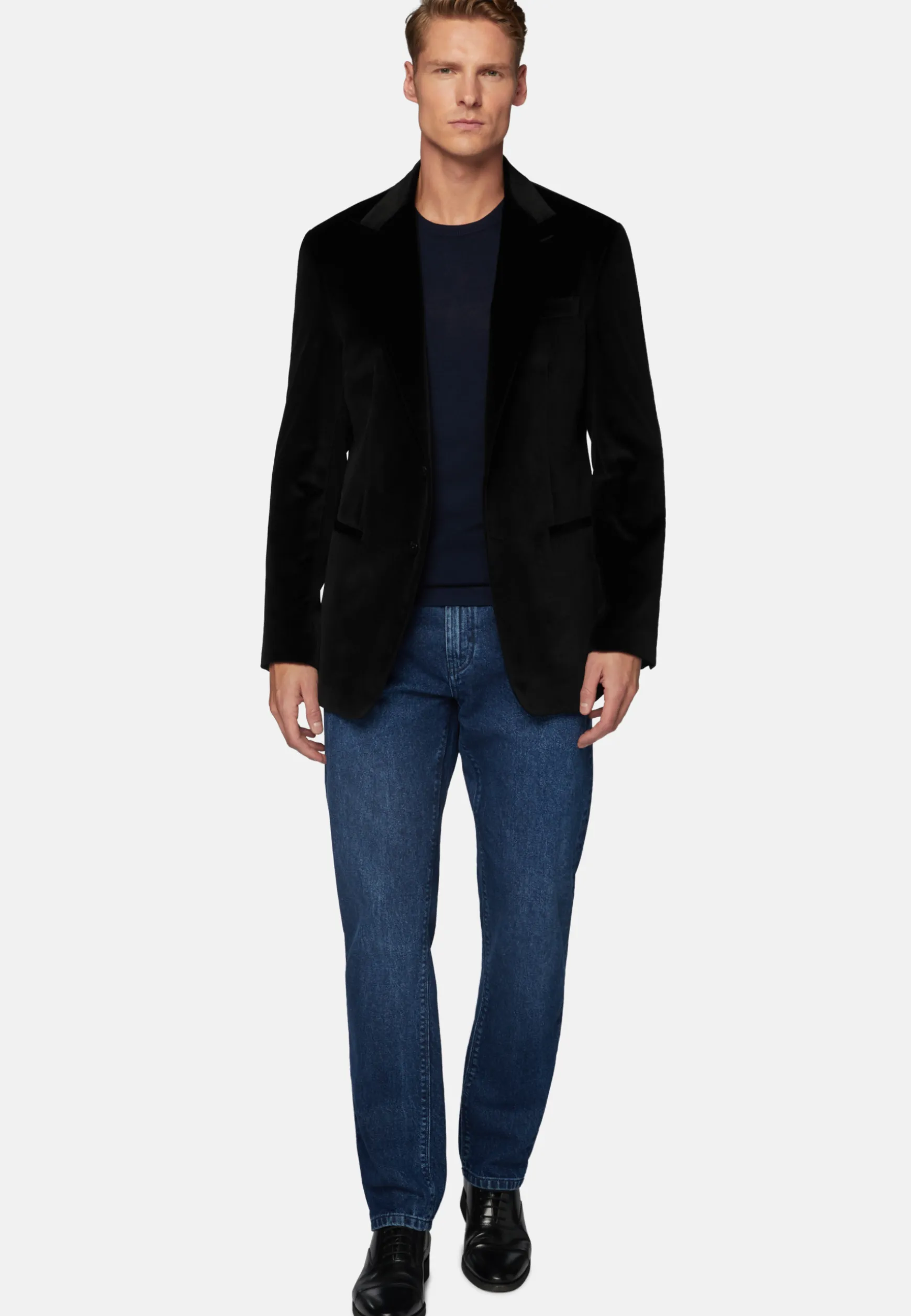 Cotton Velvet Jacket|Boggi Milano Outlet