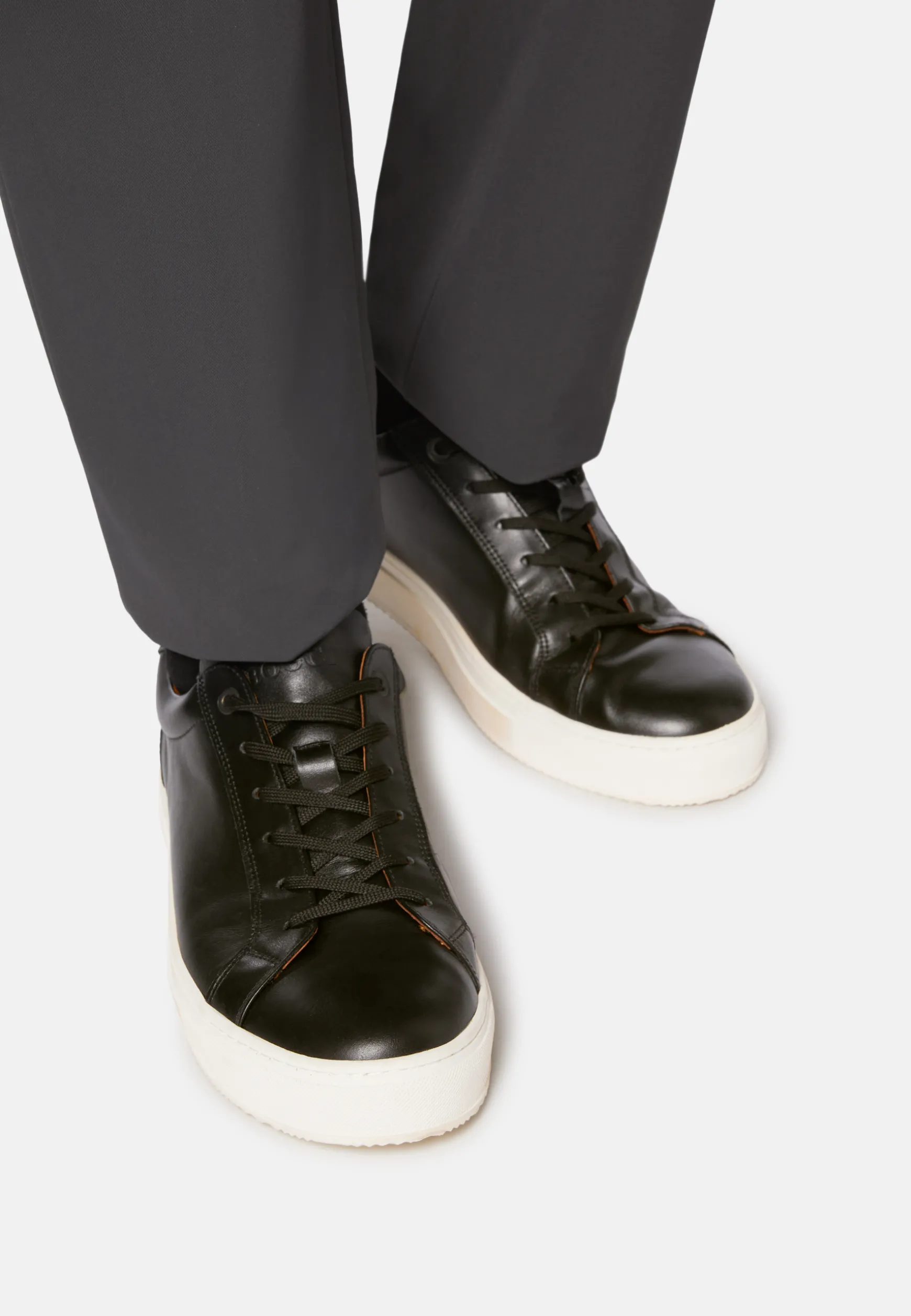 Leather Trainers|Boggi Milano Best Sale