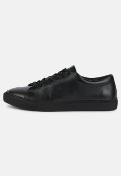 Leather Trainers with Logo|Boggi Milano Sale