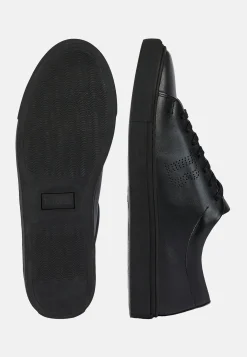 Leather Trainers with Logo|Boggi Milano Sale