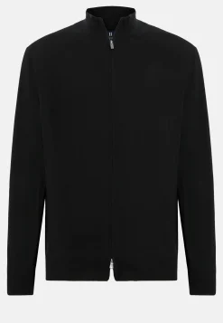 Merino Wool Full-Zip Jumper|Boggi Milano Fashion