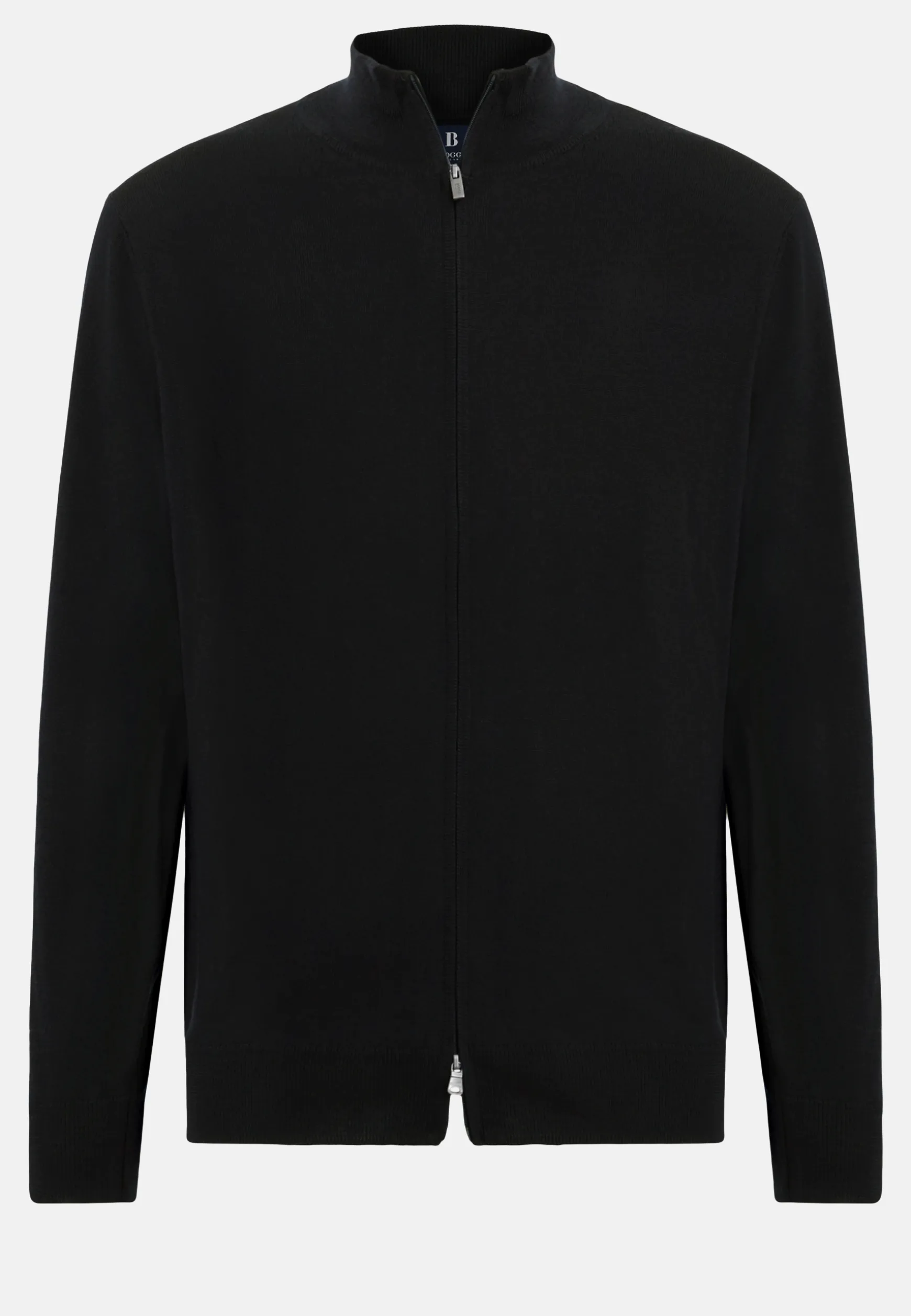 Merino Wool Full-Zip Jumper|Boggi Milano Fashion