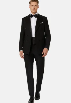 Wool Dinner Jacket with Peak Lapels|Boggi Milano Best Sale