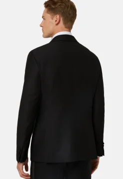 Wool Dinner Jacket with Peak Lapels|Boggi Milano Best Sale