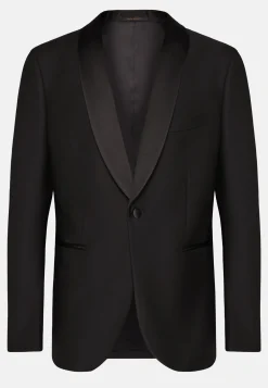 Wool Tuxedo Jacket with Shawl Collar|Boggi Milano Best Sale