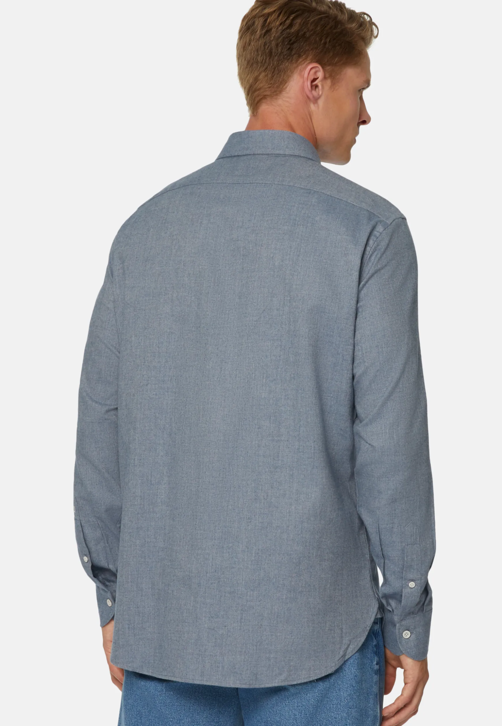 Cotton Tencel Shirt Regular Fit|Boggi Milano Cheap