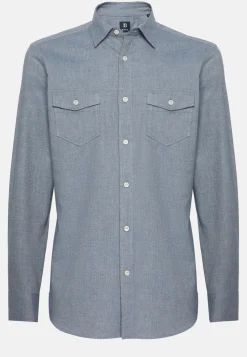 Cotton Tencel Shirt Regular Fit|Boggi Milano Cheap