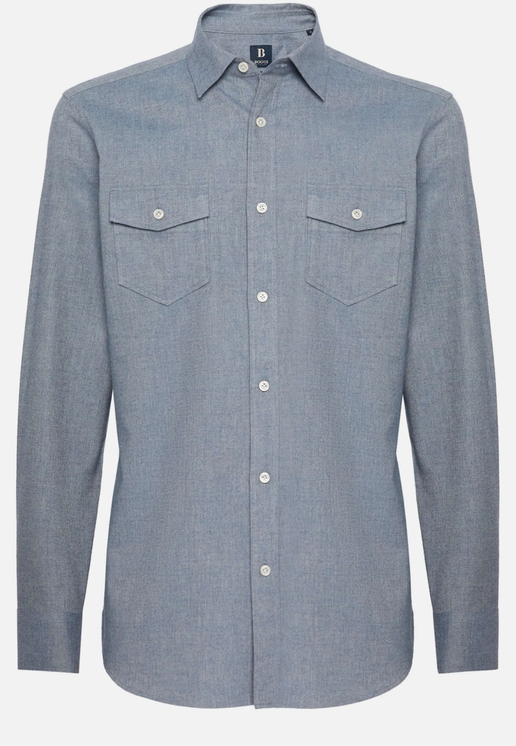 Cotton Tencel Shirt Regular Fit|Boggi Milano Cheap