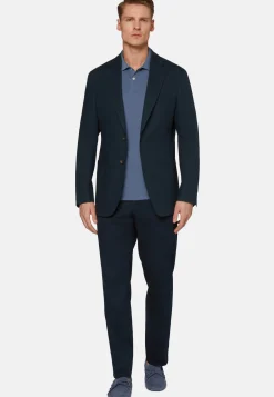 Diagonal Jacket In Stretch Cotton|Boggi Milano Online