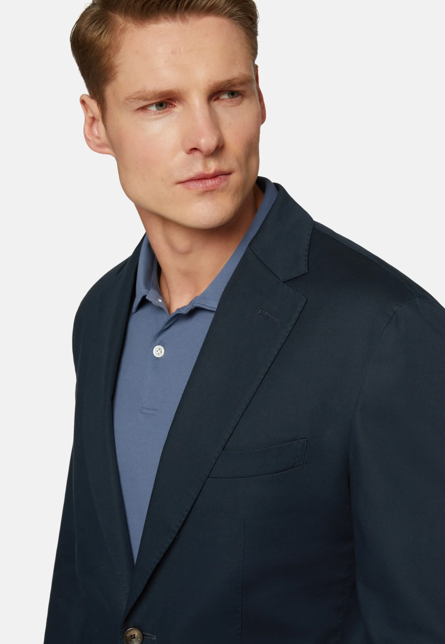 Diagonal Jacket In Stretch Cotton|Boggi Milano Online
