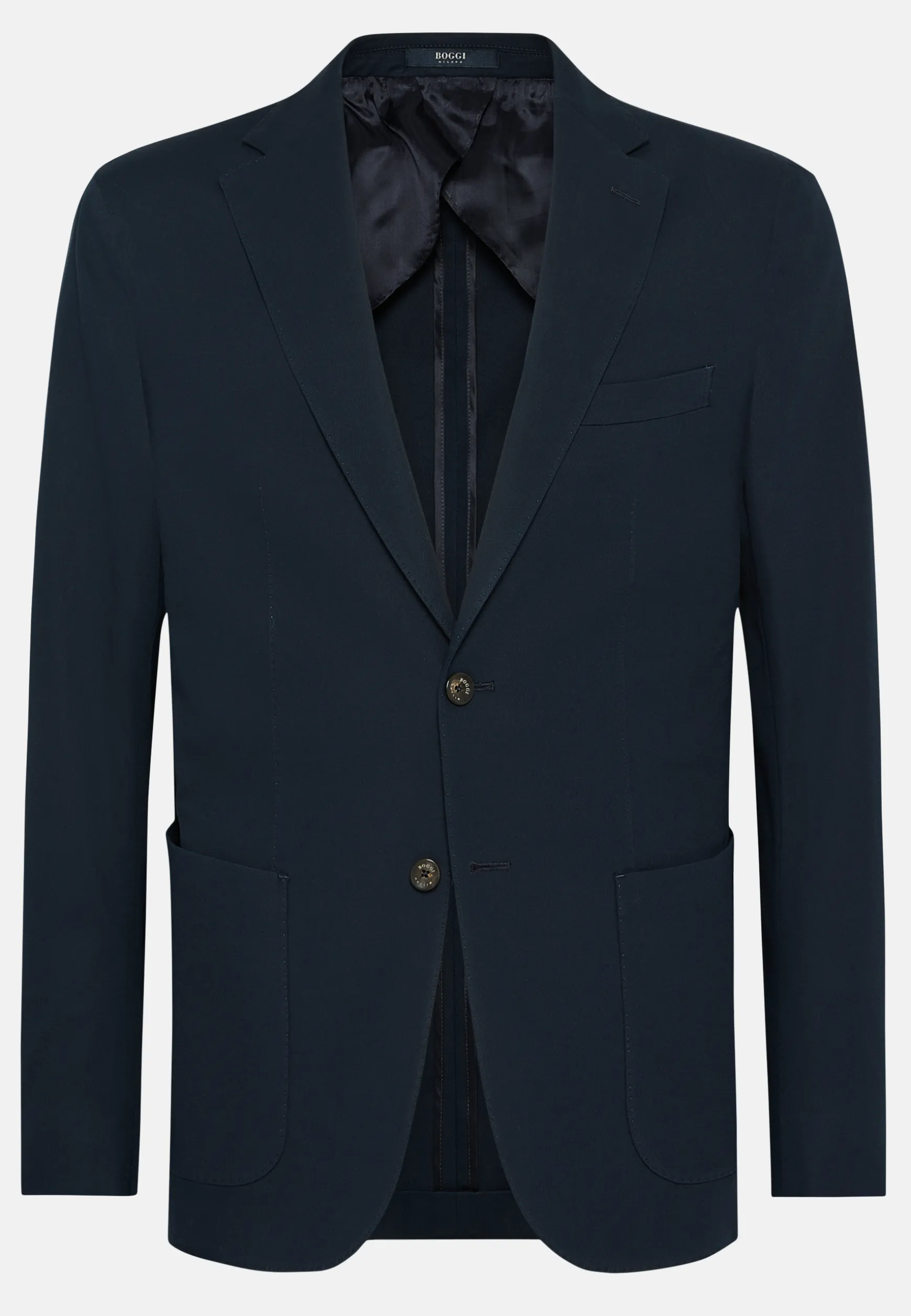 Diagonal Jacket In Stretch Cotton|Boggi Milano Online
